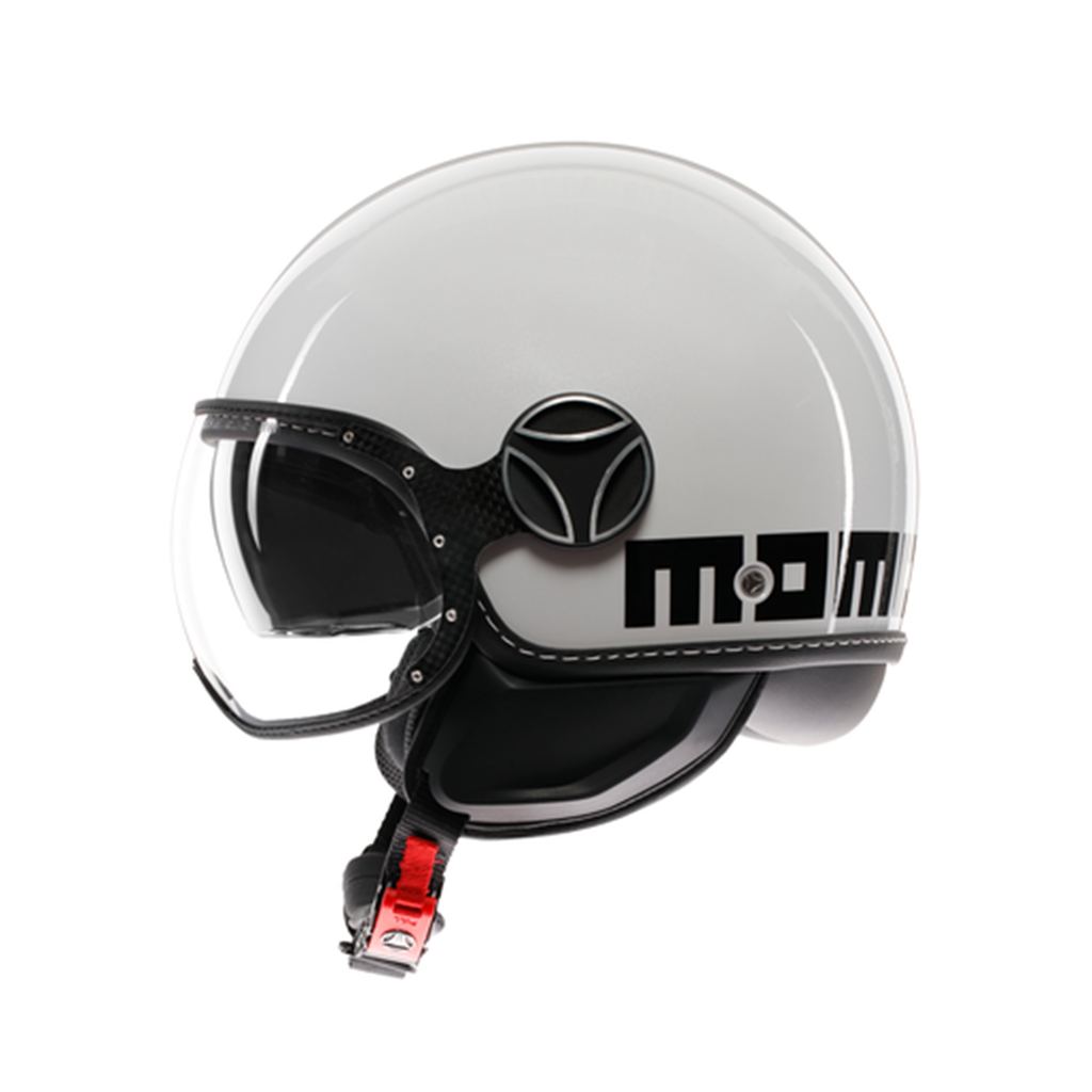 MOMO KASK/FGTR EVO MOMO MONO WHITE QUARZ. | More Team